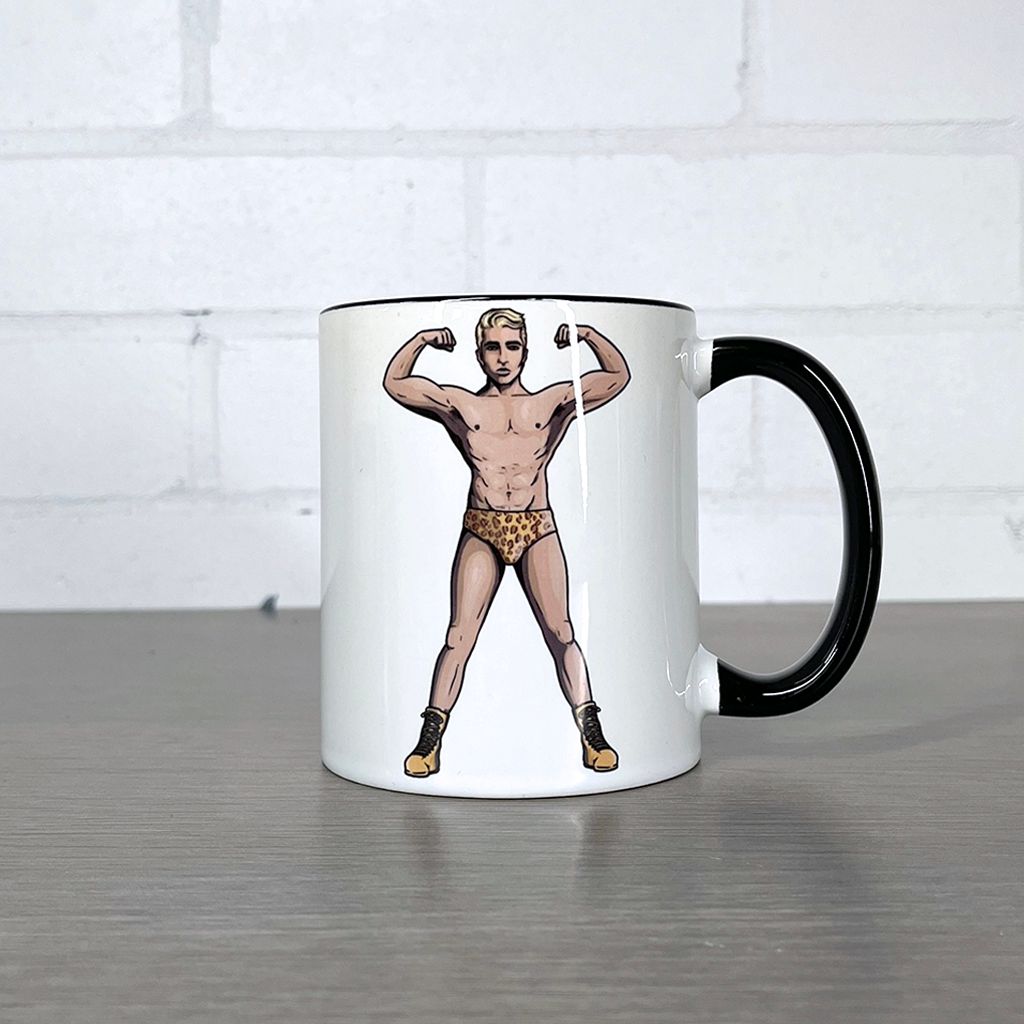 Rocky Horror Show Rocky In Just 7 Days Two Colour Mug-Rocky Horror Merch Store