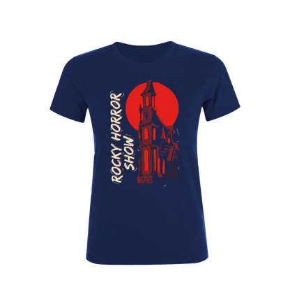 Rocky Horror Show Castle Silhouette Women's T-Shirt-Rocky Horror Merch Store