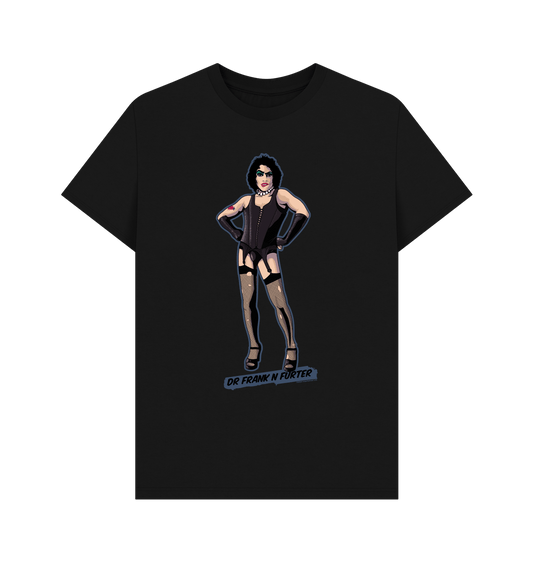 Rocky Horror Show Dr Frank N Furter Tights And Heels Adult T-Shirt-Rocky Horror Merch Store