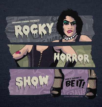 Rocky Horror Show Don't Dream It Be It Dr Frank N Furter Adult Hooded Sweatshirt-Rocky Horror Merch Store