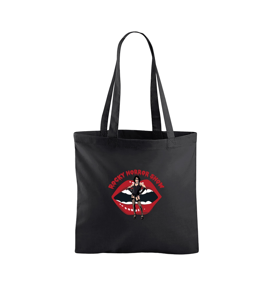 Rocky Horror Show Dr Frank N Furter Mouth Logo Tote Bag-Rocky Horror Merch Store