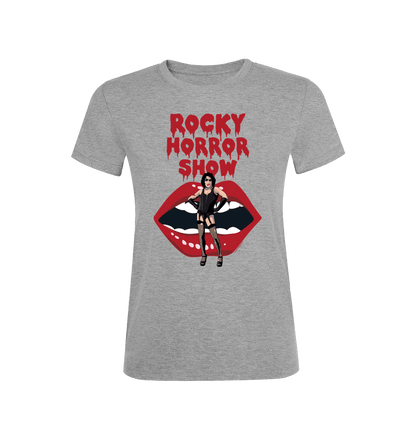 Rocky Horror Show Dr Frank N Furter With Lips Women's T-Shirt-Rocky Horror Merch Store