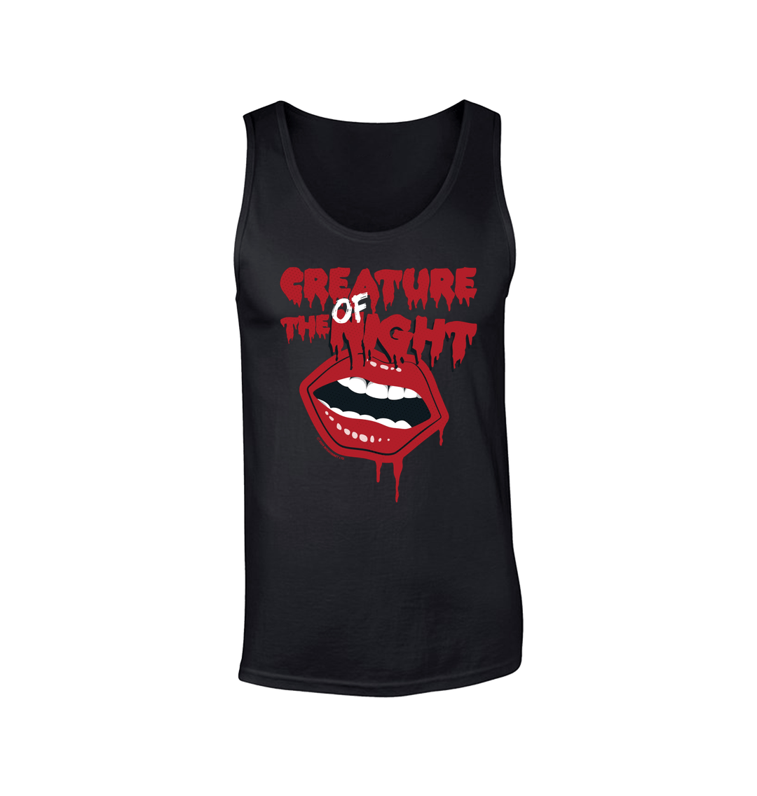 Rocky Horror Show Creature Of The Night Mouth Adult Vest-Rocky Horror Merch Store