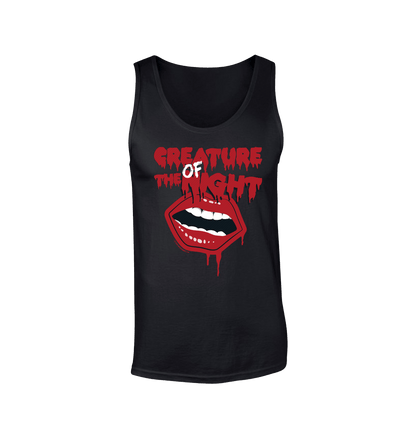 Rocky Horror Show Creature Of The Night Mouth Adult Vest-Rocky Horror Merch Store