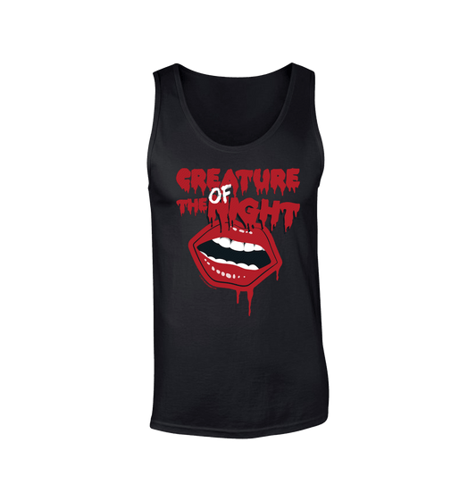 Rocky Horror Show Creature Of The Night Mouth Adult Vest-Rocky Horror Merch Store