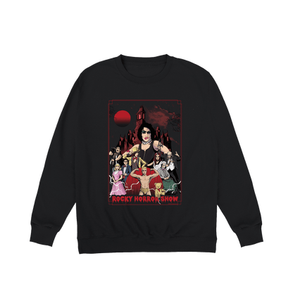 Rocky Horror Show Poster Art Sweatshirt-Rocky Horror Merch Store