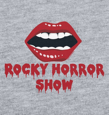 Rocky Horror Show Open Glossy Lips Adult Hooded Sweatshirt-Rocky Horror Merch Store