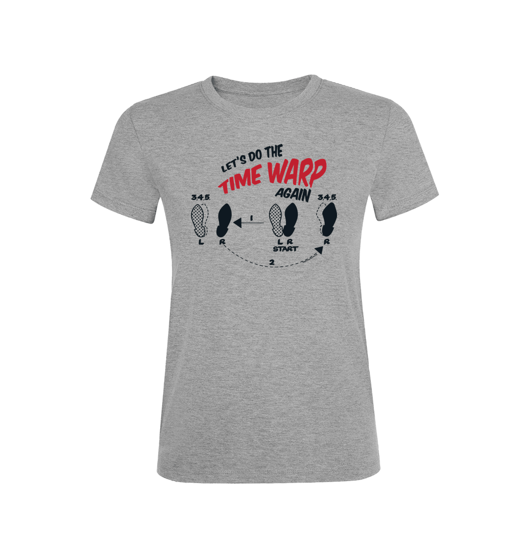 Rocky Horror Show Let's Do The Time Warp Again Women's T-Shirt-Rocky Horror Merch Store