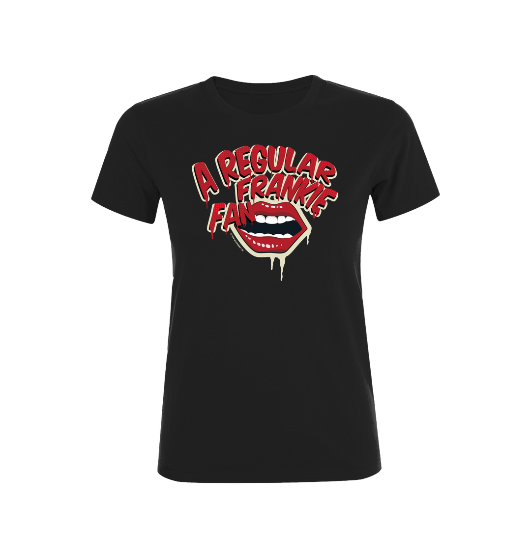 Rocky Horror Show A Regular Frankie Fan Mouth Women's T-Shirt-Rocky Horror Merch Store