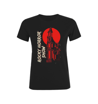 Rocky Horror Show Castle Silhouette Women's T-Shirt-Rocky Horror Merch Store