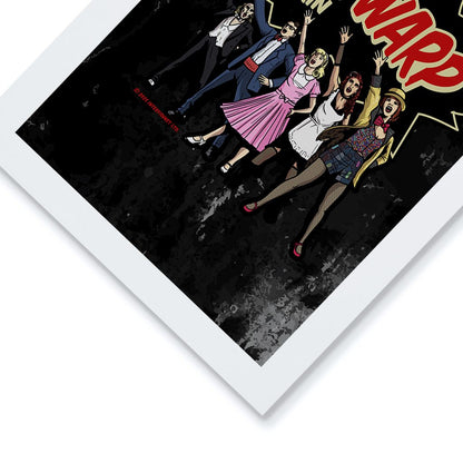 Rocky Horror Show Let's Do The Time Warp Again A4 Print-Rocky Horror Merch Store