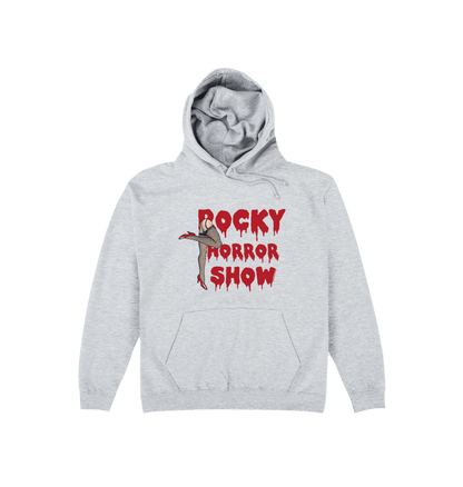 Rocky Horror Show Legs With Logo Block Adult Hooded Sweatshirt-Rocky Horror Merch Store