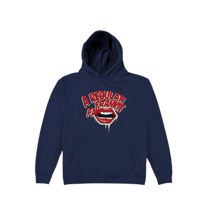 Rocky Horror Show A Regular Frankie Fan Mouth Adult Hooded Sweatshirt-Rocky Horror Merch Store