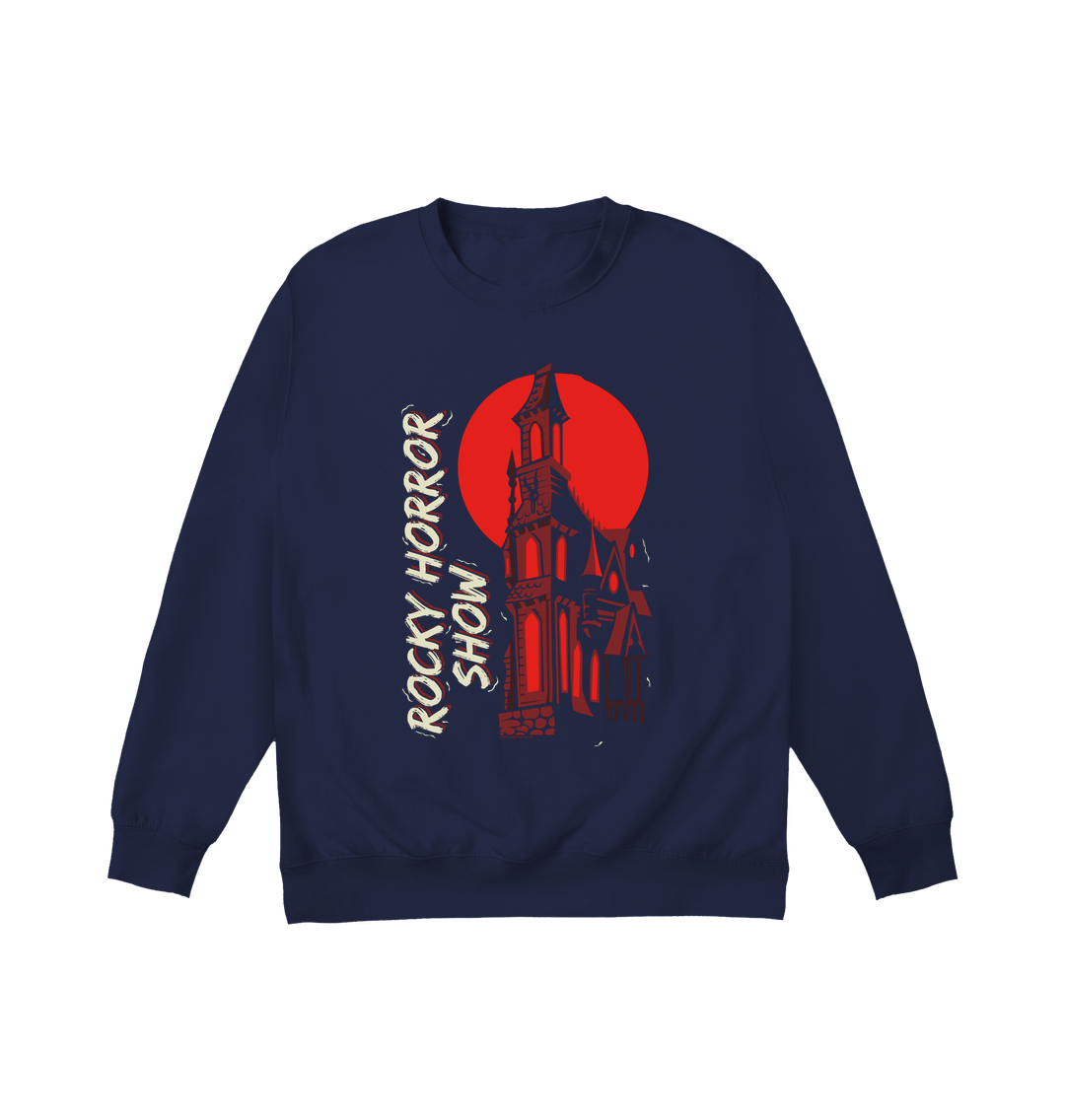 Rocky Horror Show Castle Silhouette Sweatshirt-Rocky Horror Merch Store