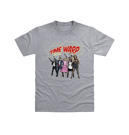 Rocky Horror Show Time Warp Lineup Adult T-Shirt-Rocky Horror Merch Store