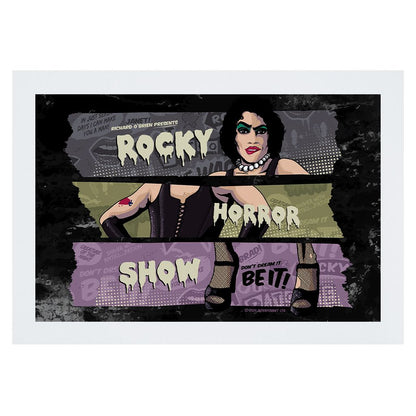 Rocky Horror Show Dr Frank N Furter Don't Dream It Be It A4 Print-Rocky Horror Merch Store