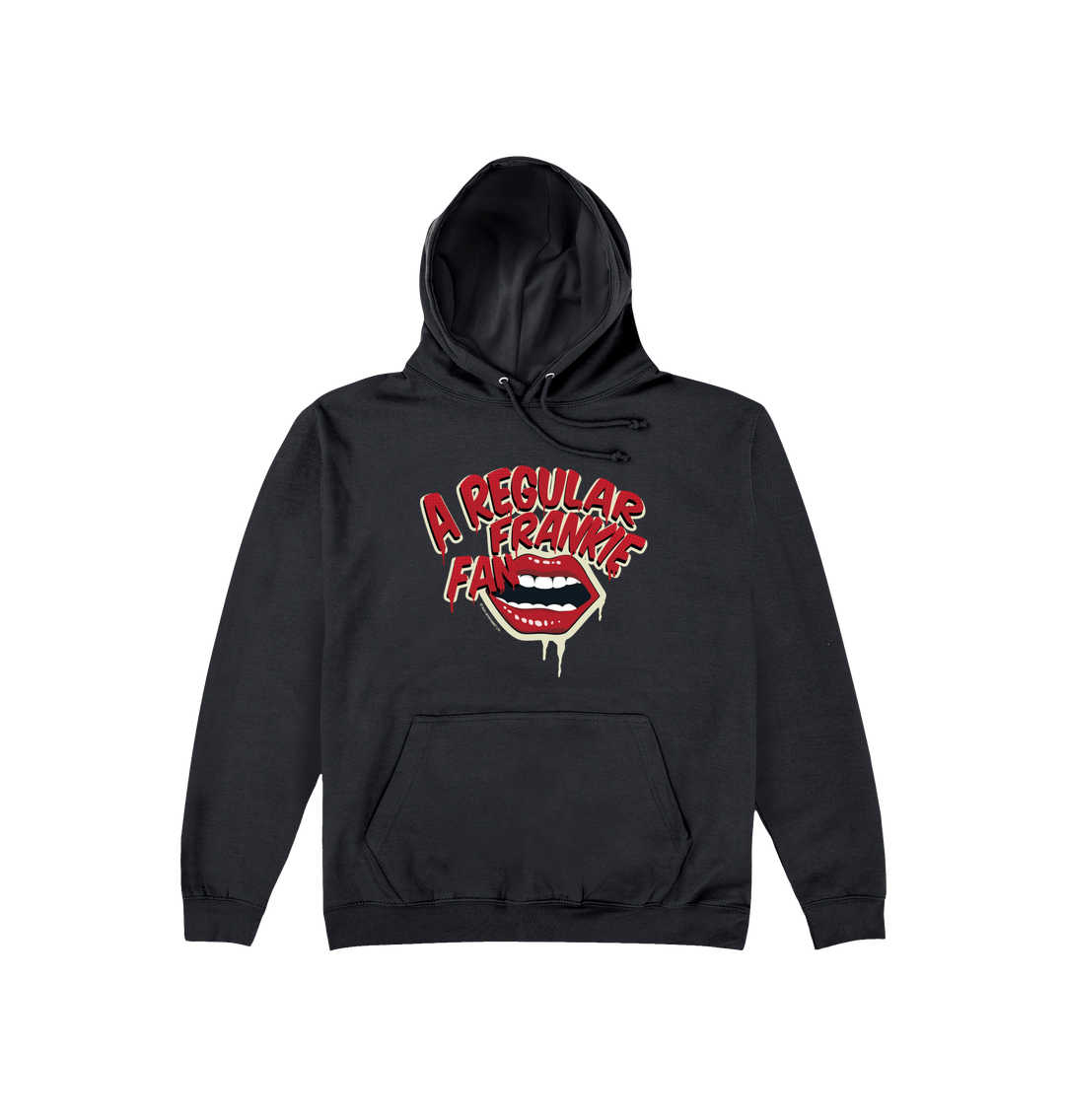 Rocky Horror Show A Regular Frankie Fan Mouth Adult Hooded Sweatshirt-Rocky Horror Merch Store