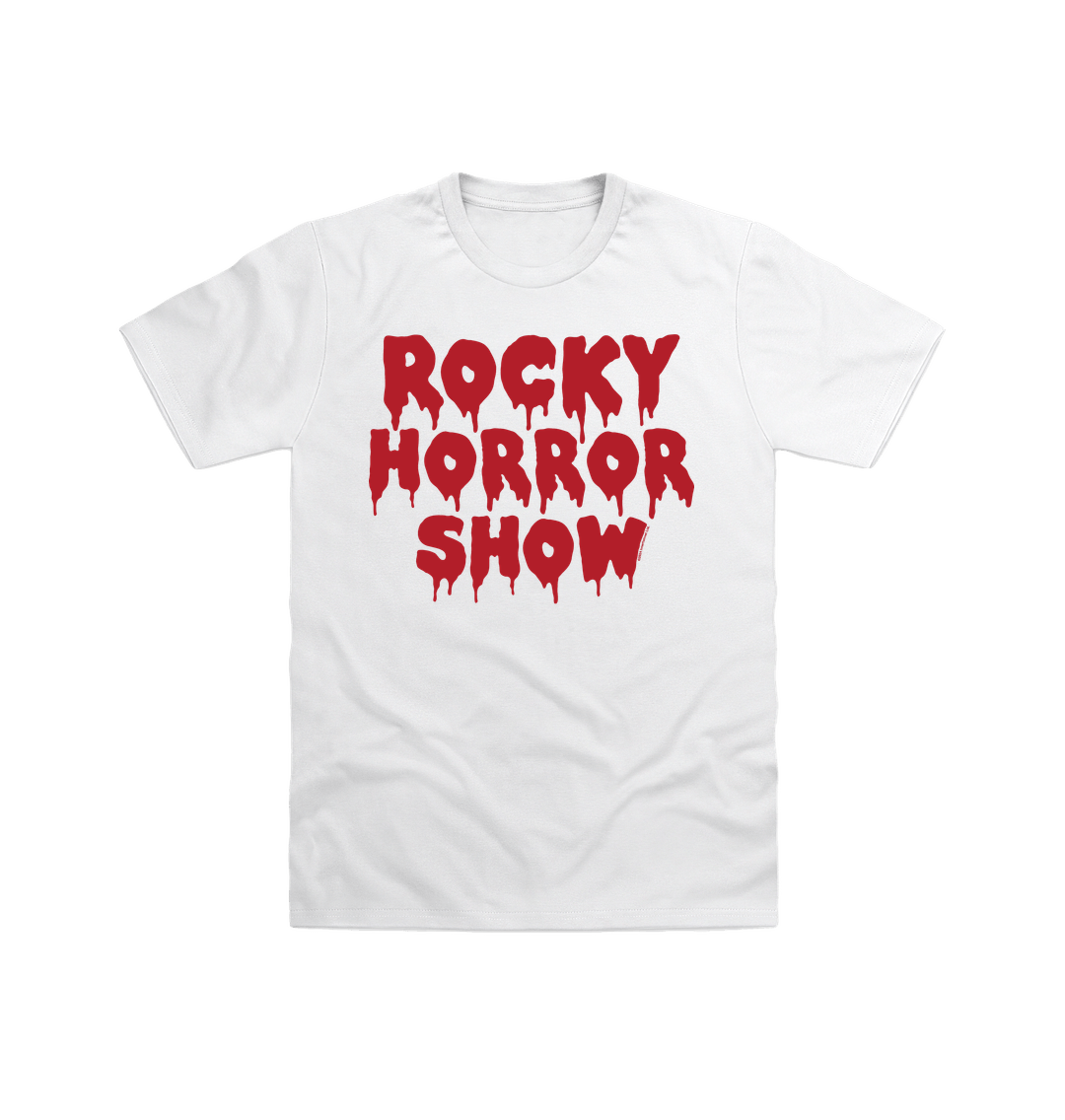 Rocky Horror Show Main Title Block Adult T-Shirt-Rocky Horror Merch Store