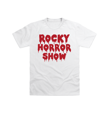 Rocky Horror Show Main Title Block Adult T-Shirt-Rocky Horror Merch Store