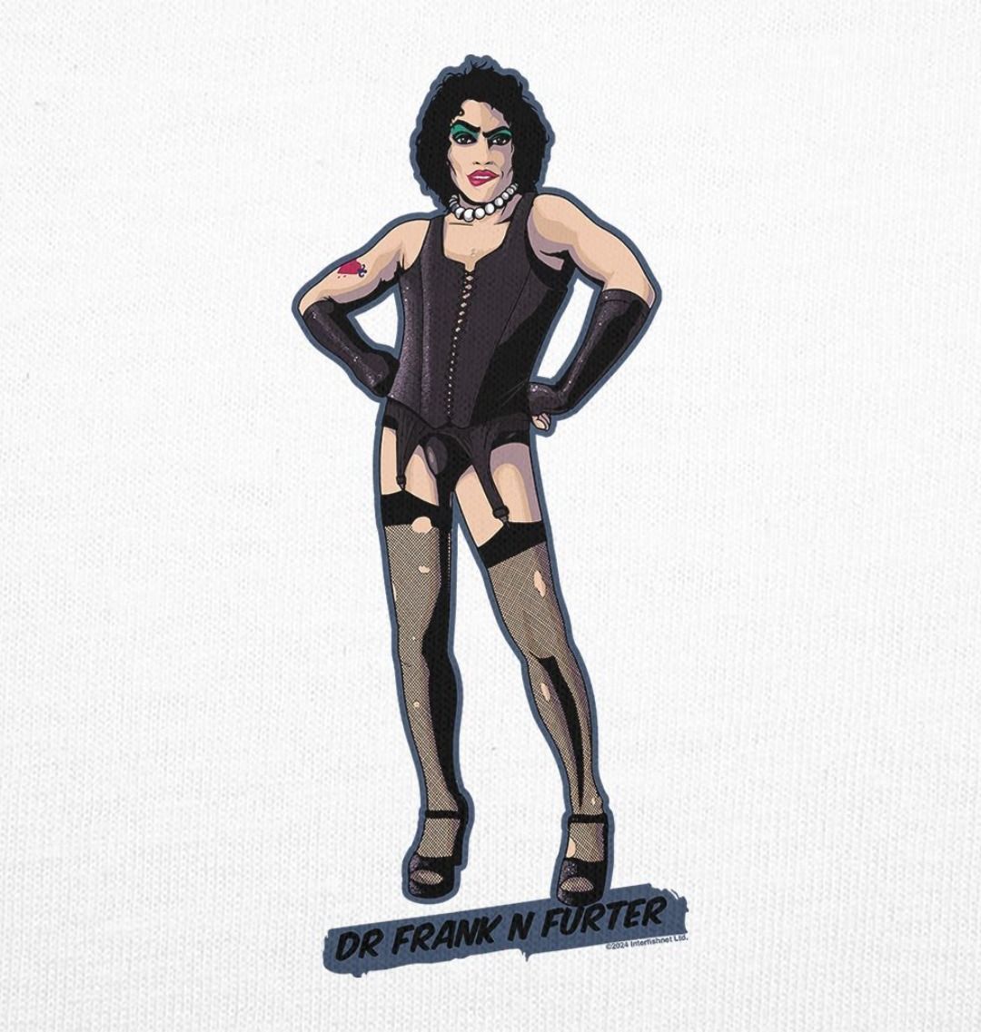 Rocky Horror Show Dr Frank N Furter Tights And Heels Women's T-Shirt-Rocky Horror Merch Store