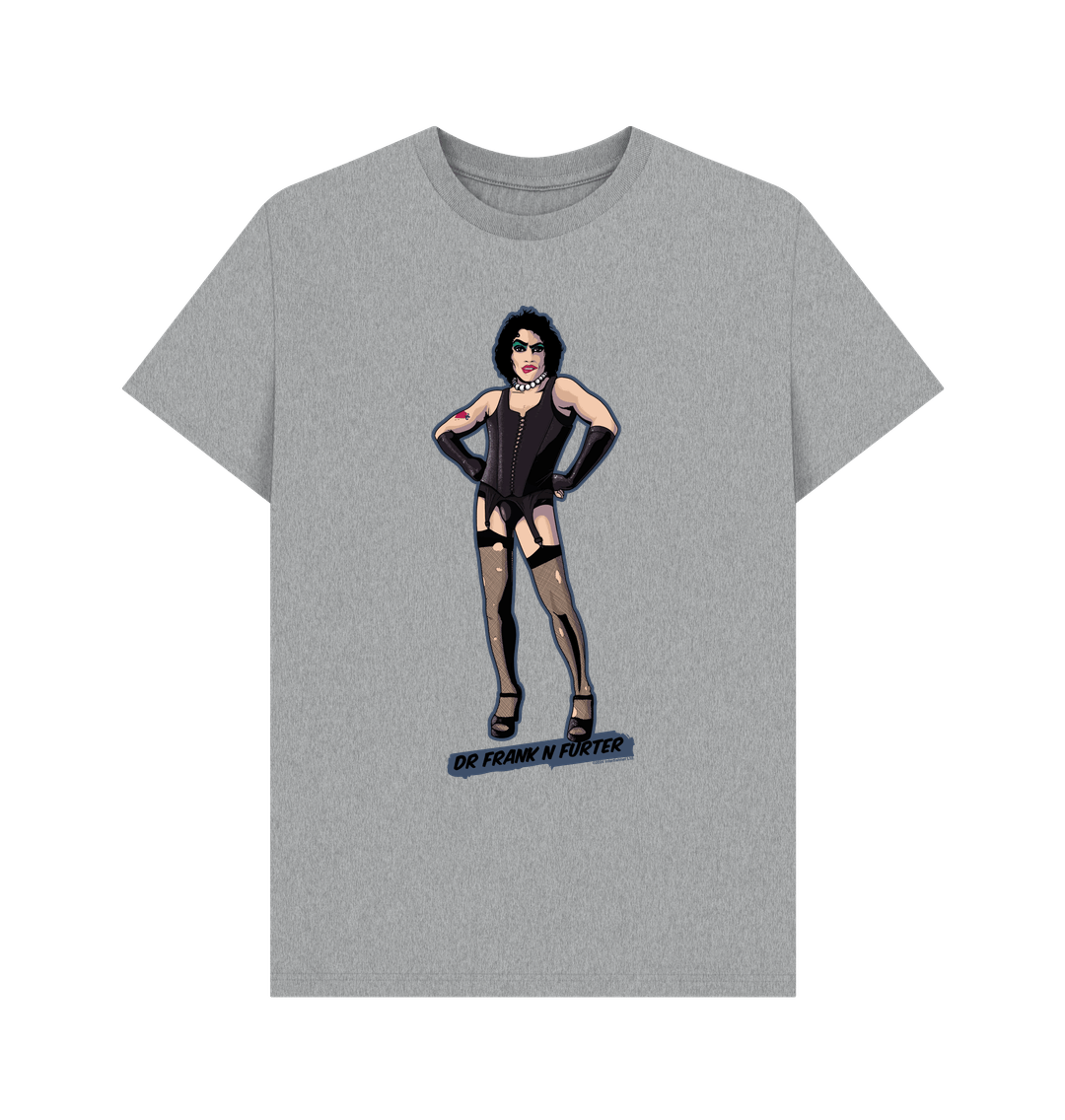 Rocky Horror Show Dr Frank N Furter Tights And Heels Adult T-Shirt-Rocky Horror Merch Store