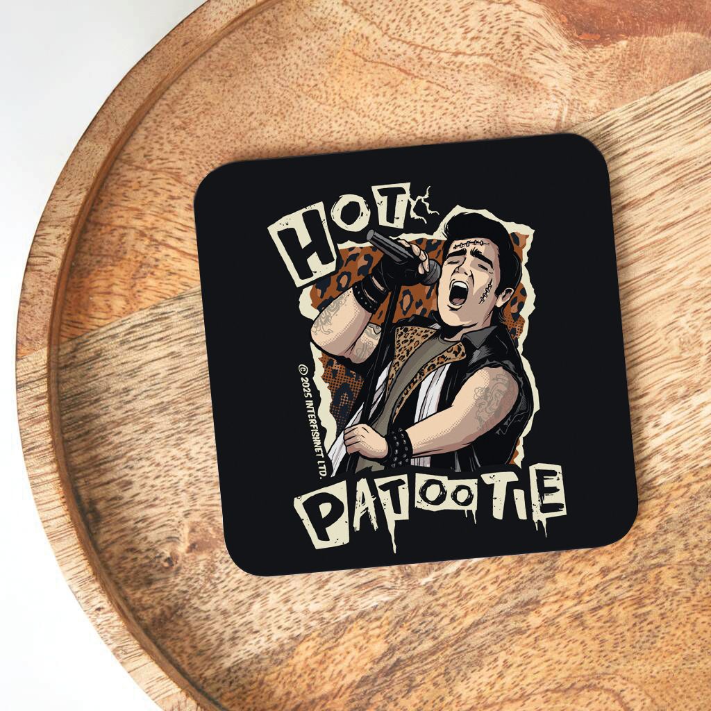 Rocky Horror Show Hot Patootie Eddie Wooden Single Coaster-Rocky Horror Merch Store