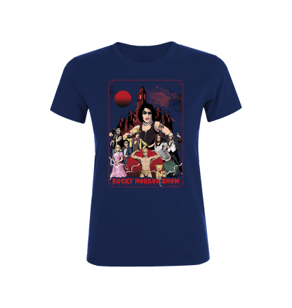 Rocky Horror Show Poster Art Women's T-Shirt-Rocky Horror Merch Store