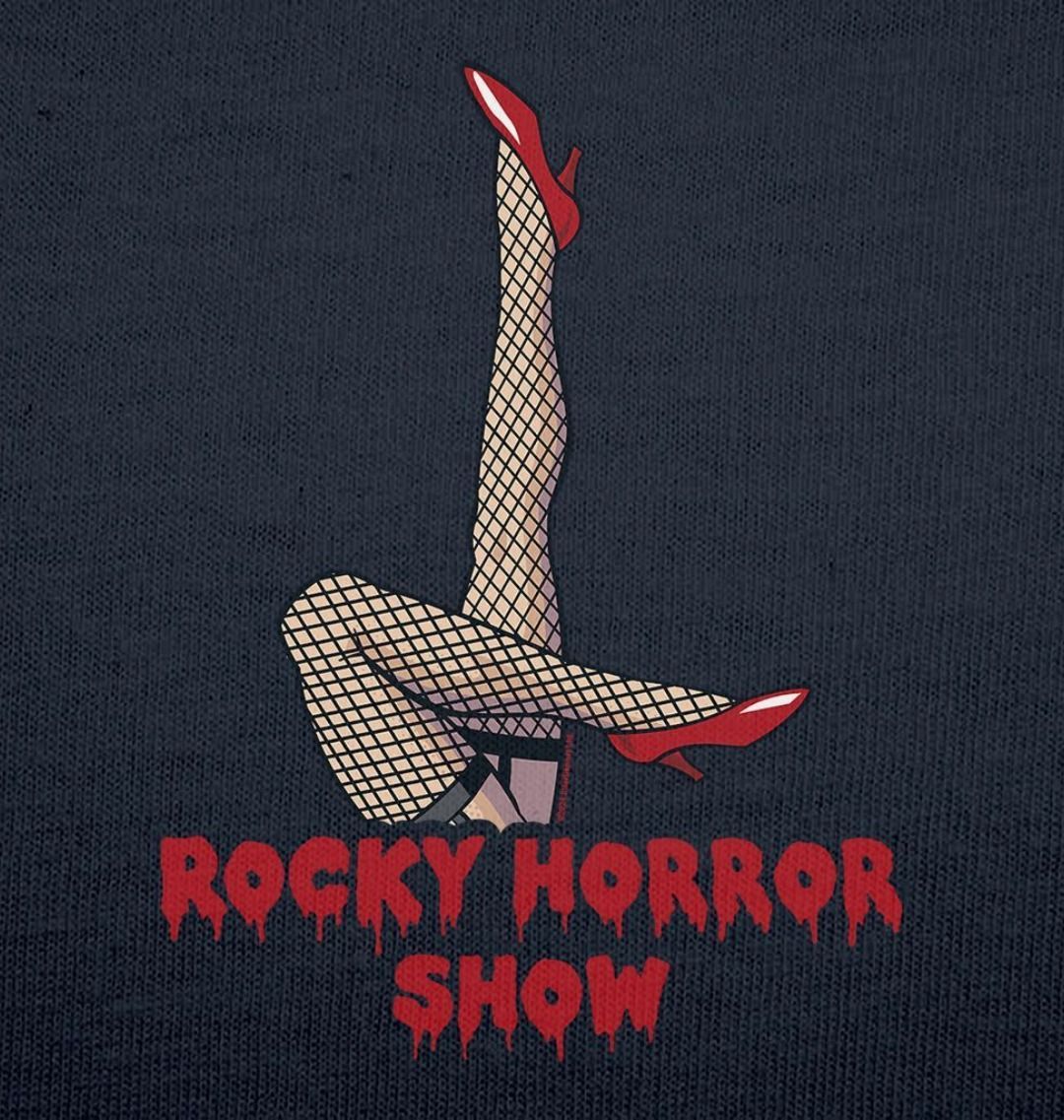 Rocky Horror Show Legs Up Logo Sweatshirt-Rocky Horror Merch Store