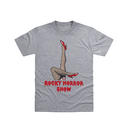 Rocky Horror Show Legs Up Logo Adult T-Shirt-Rocky Horror Merch Store