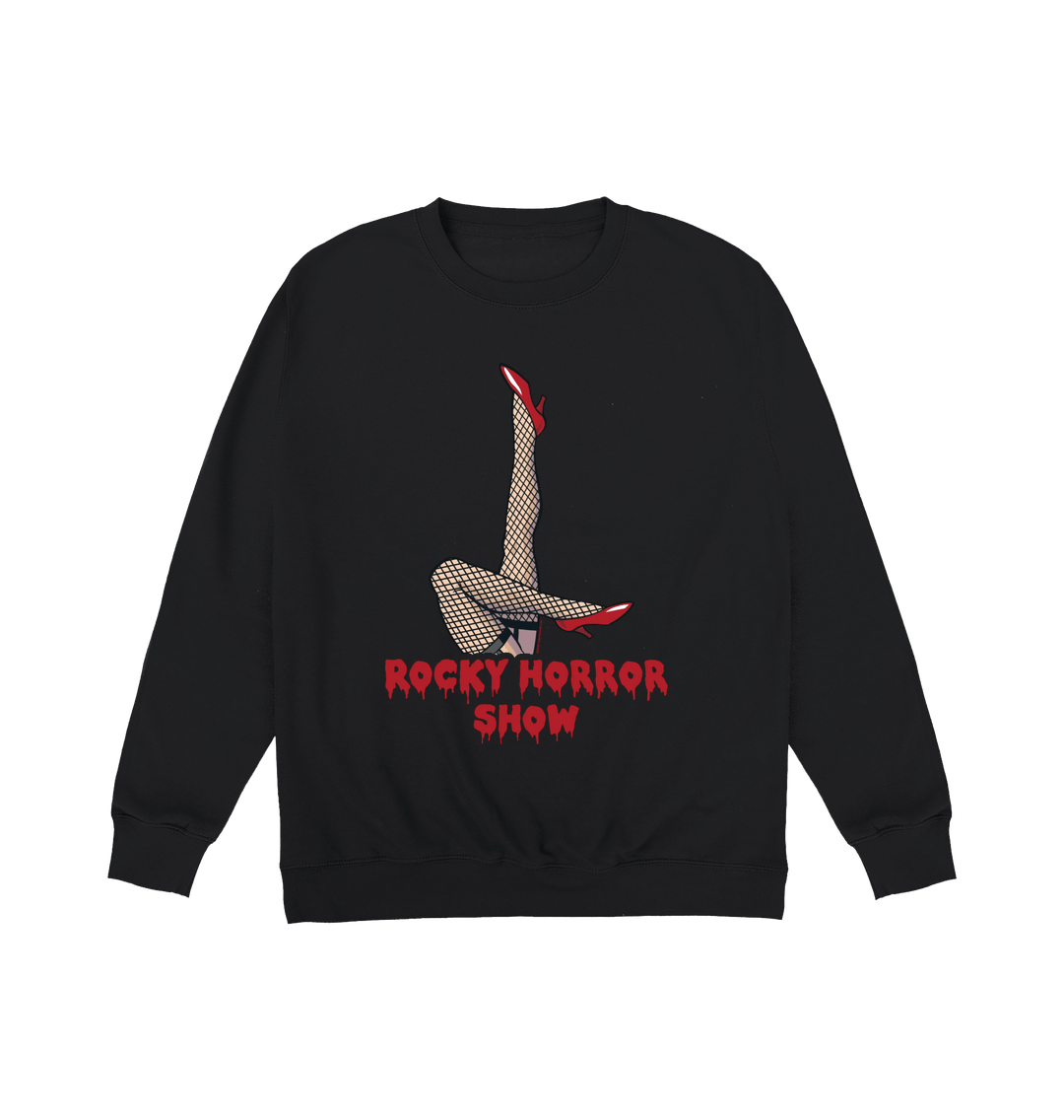 Rocky Horror Show Legs Up Logo Sweatshirt-Rocky Horror Merch Store