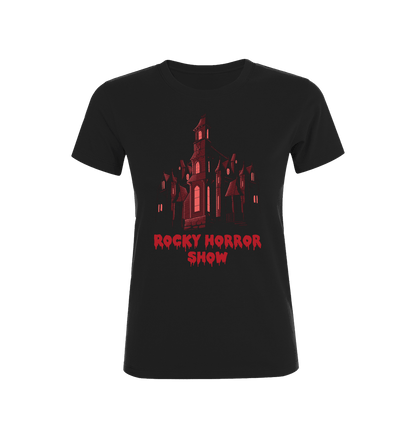 Rocky Horror Show Dr Frank N Furter's Mansion Women's T-Shirt-Rocky Horror Merch Store