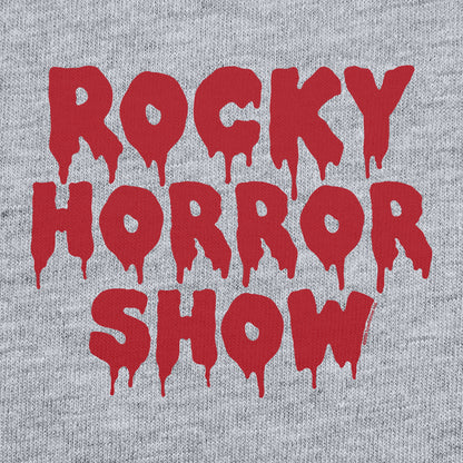 Rocky Horror Show Main Title Block Adult Hooded Sweatshirt-Rocky Horror Merch Store