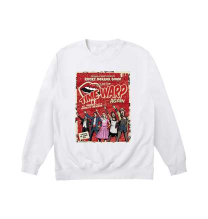 Rocky Horror Show Richard O'Brien Presents Time Warp Poster Sweatshirt-Rocky Horror Merch Store