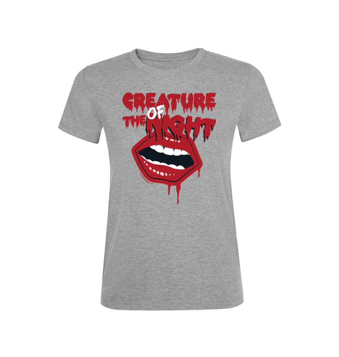 Rocky Horror Show Creature Of The Night Mouth Women's T-Shirt-Rocky Horror Merch Store