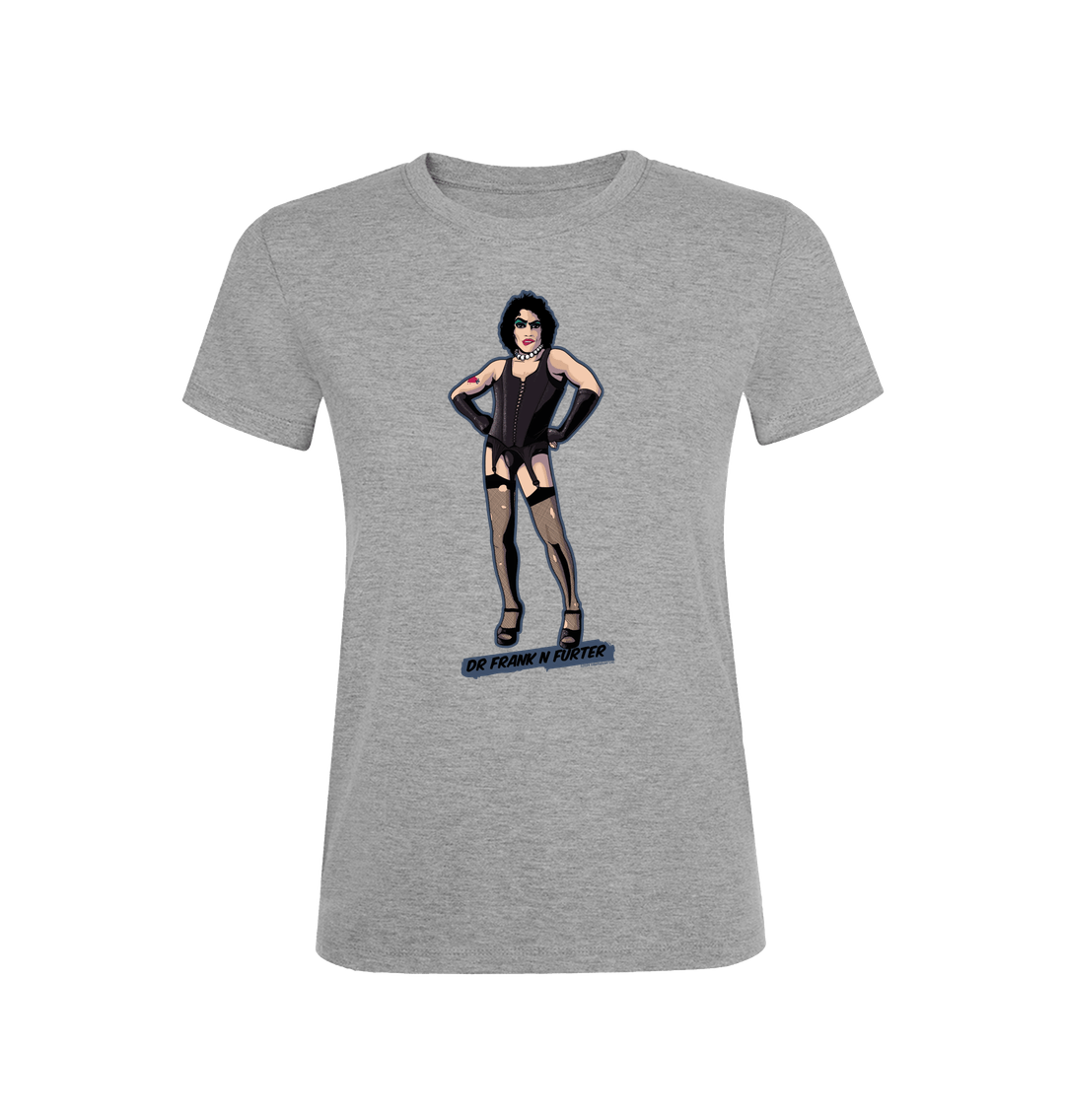 Rocky Horror Show Dr Frank N Furter Tights And Heels Women's T-Shirt-Rocky Horror Merch Store