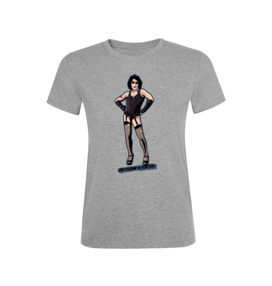 Rocky Horror Show Dr Frank N Furter Tights And Heels Women's T-Shirt-Rocky Horror Merch Store