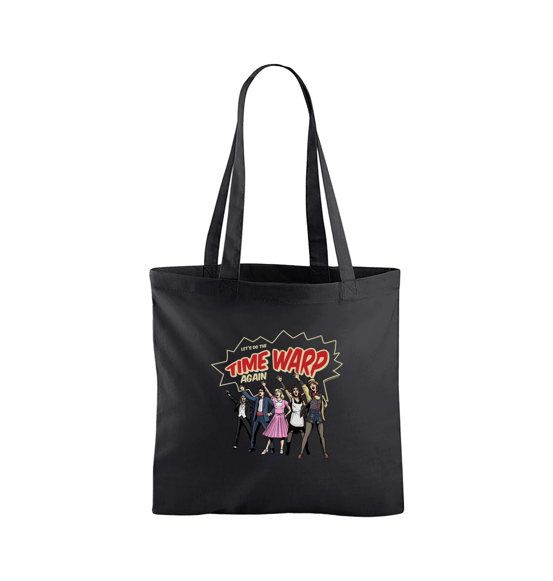 Rocky Horror Show Time Warp Lineup Tote Bag-Rocky Horror Merch Store