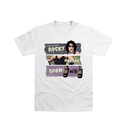 Rocky Horror Show Don't Dream It Be It Dr Frank N Furter Adult T-Shirt-Rocky Horror Merch Store