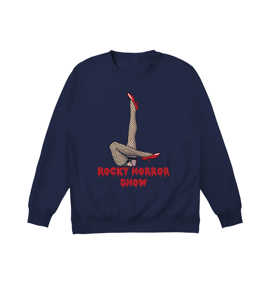 Rocky Horror Show Legs Up Logo Sweatshirt-Rocky Horror Merch Store