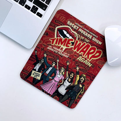 Rocky Horror Show Time Warp Give Yourself Over To Pleasure Mouse Pad-Rocky Horror Merch Store