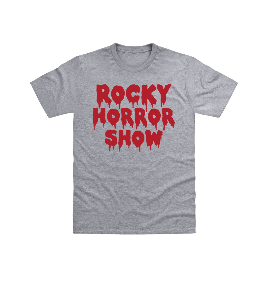 Rocky Horror Show Main Title Block Adult T-Shirt-Rocky Horror Merch Store