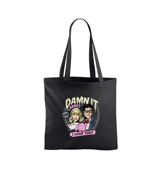 Rocky Horror Show Damn It Janet I Love You Tote Bag-Rocky Horror Merch Store