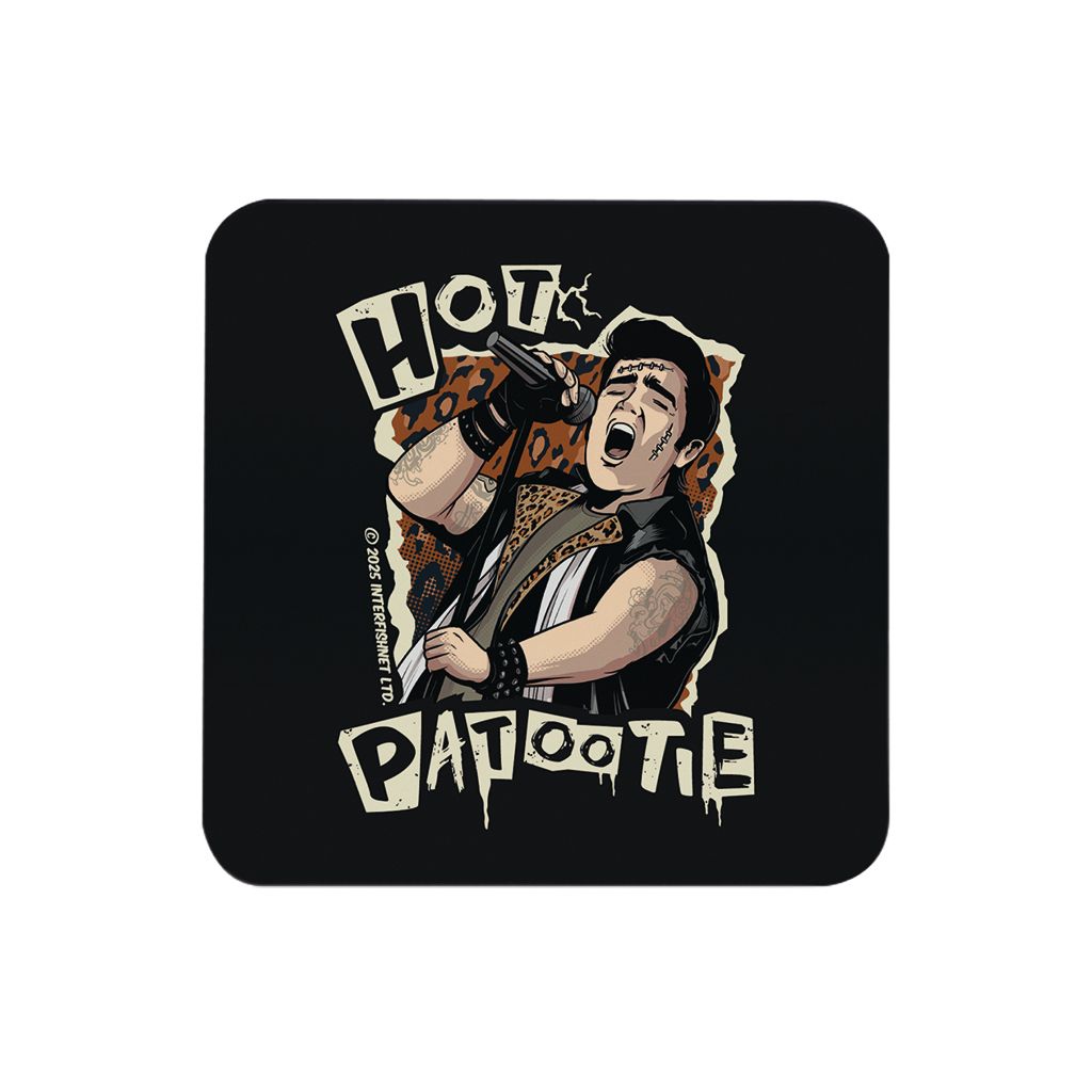 Rocky Horror Show Hot Patootie Eddie Wooden Single Coaster-Rocky Horror Merch Store