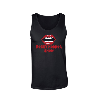 Rocky Horror Show Open Glossy Lips Adult Vest-Rocky Horror Merch Store