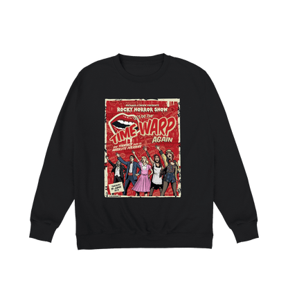 Rocky Horror Show Richard O'Brien Presents Time Warp Poster Sweatshirt-Rocky Horror Merch Store