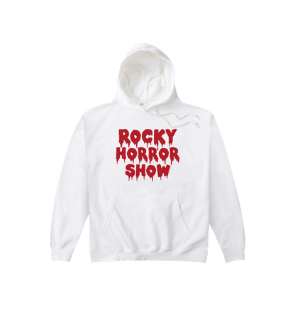 Rocky Horror Show Main Title Block Adult Hooded Sweatshirt-Rocky Horror Merch Store