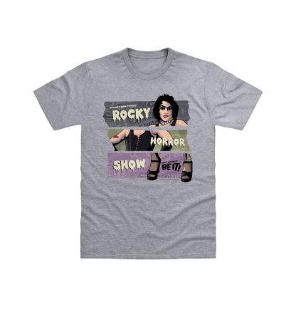 Rocky Horror Show Don't Dream It Be It Dr Frank N Furter Adult T-Shirt-Rocky Horror Merch Store