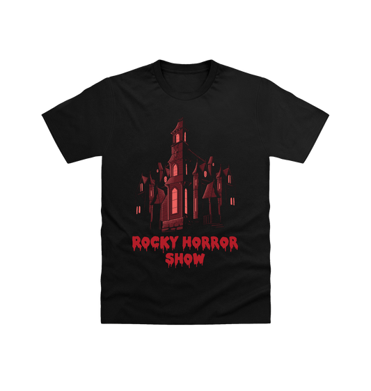 Rocky Horror Show Dr Frank N Furter's Mansion Adult T-Shirt-Rocky Horror Merch Store