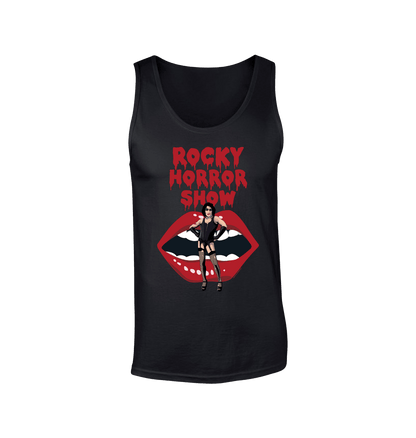 Rocky Horror Show Dr Frank N Furter With Lips Adult Vest-Rocky Horror Merch Store