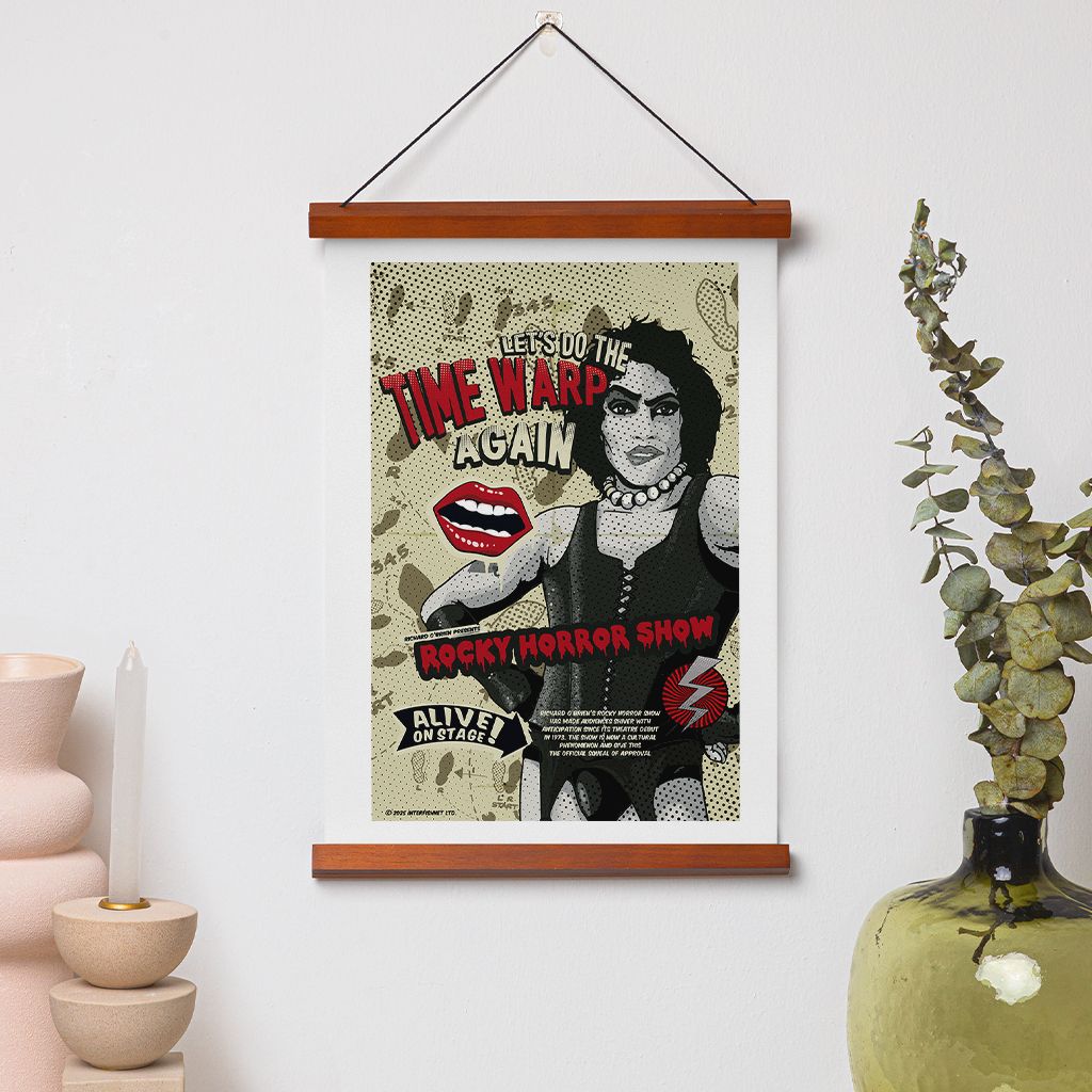 Rocky Horror Show Let's Do The Time Warp Again Dr Frank N Furter A4 Print-Rocky Horror Merch Store